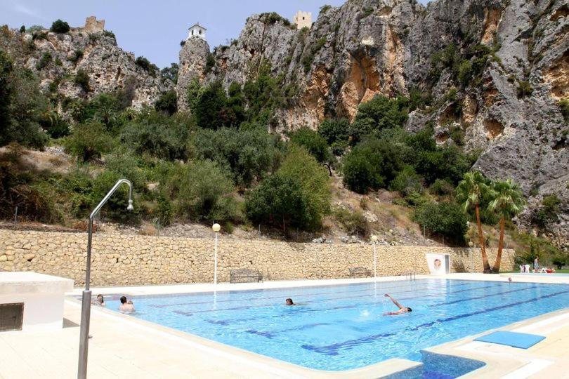 Casa Aloe Daire El Castell de Guadalest Dış mekan fotoğraf