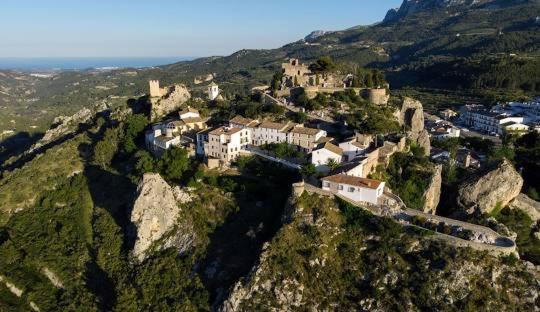 Casa Aloe Daire El Castell de Guadalest Dış mekan fotoğraf